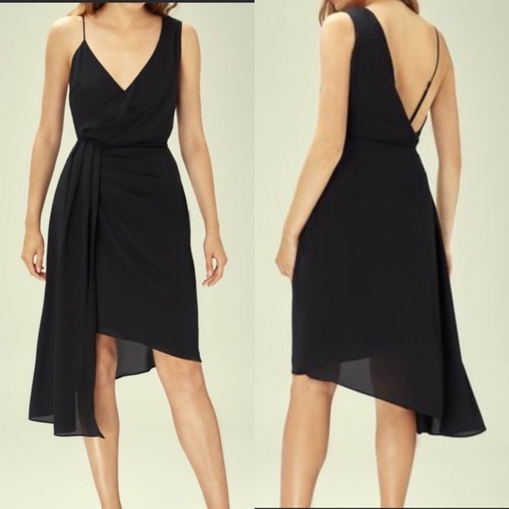 NWT Keepsake Dreamlovers Aysmmetric Midi‎ Dress M